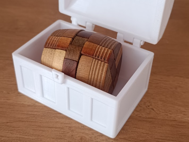 Coffre pour Tonneau Casse-Tête 3D