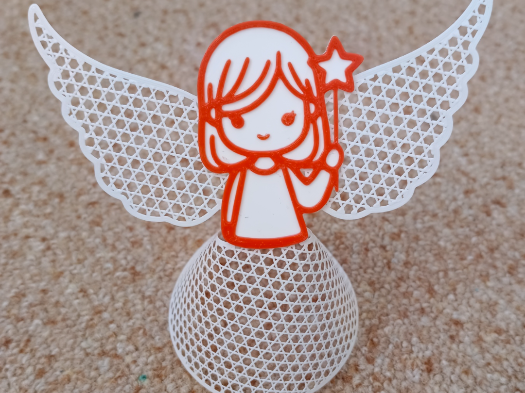 Angel with Star Decoration +