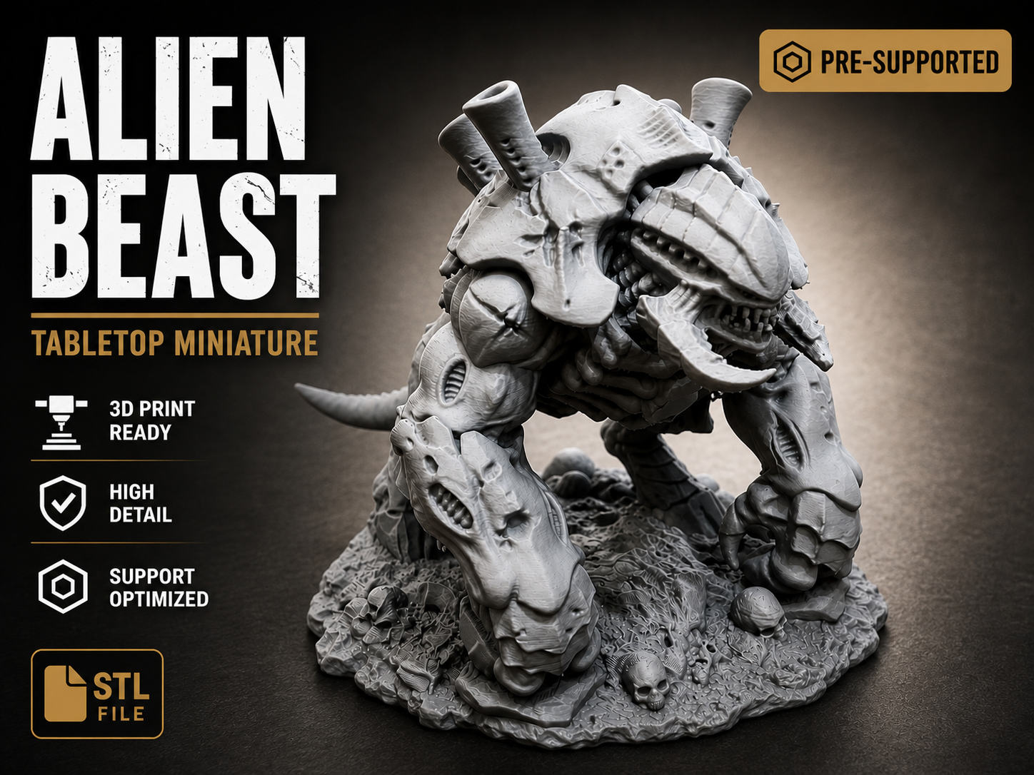 Alien Beast – Bio-Titan Tabletop Miniature