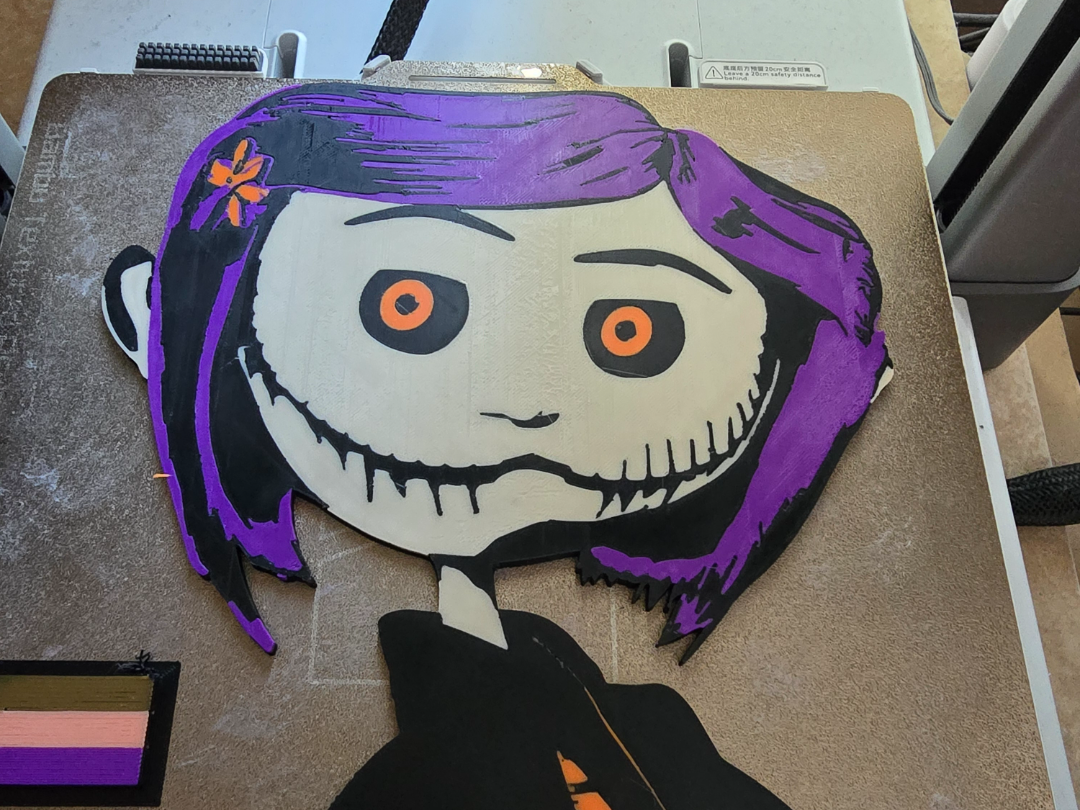Coraline Jack Skellington mash up