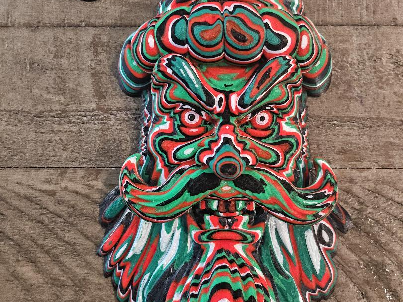 Krampus Claus Wall Art