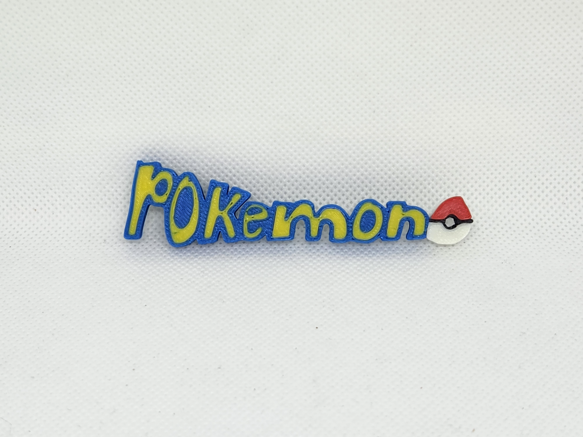 Hand-drawn Pokemon Keychain