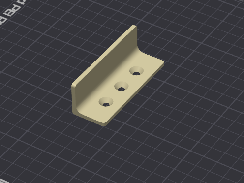 L Bracket - 3 Wood Screws