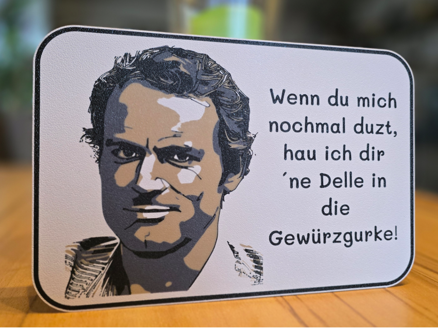 Terence Hill Schild / Bud Spencer