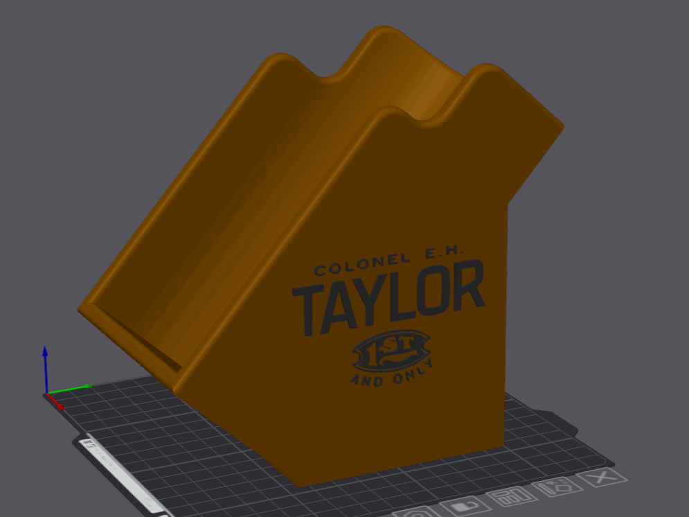 Tall Bourbon Bottle Holder