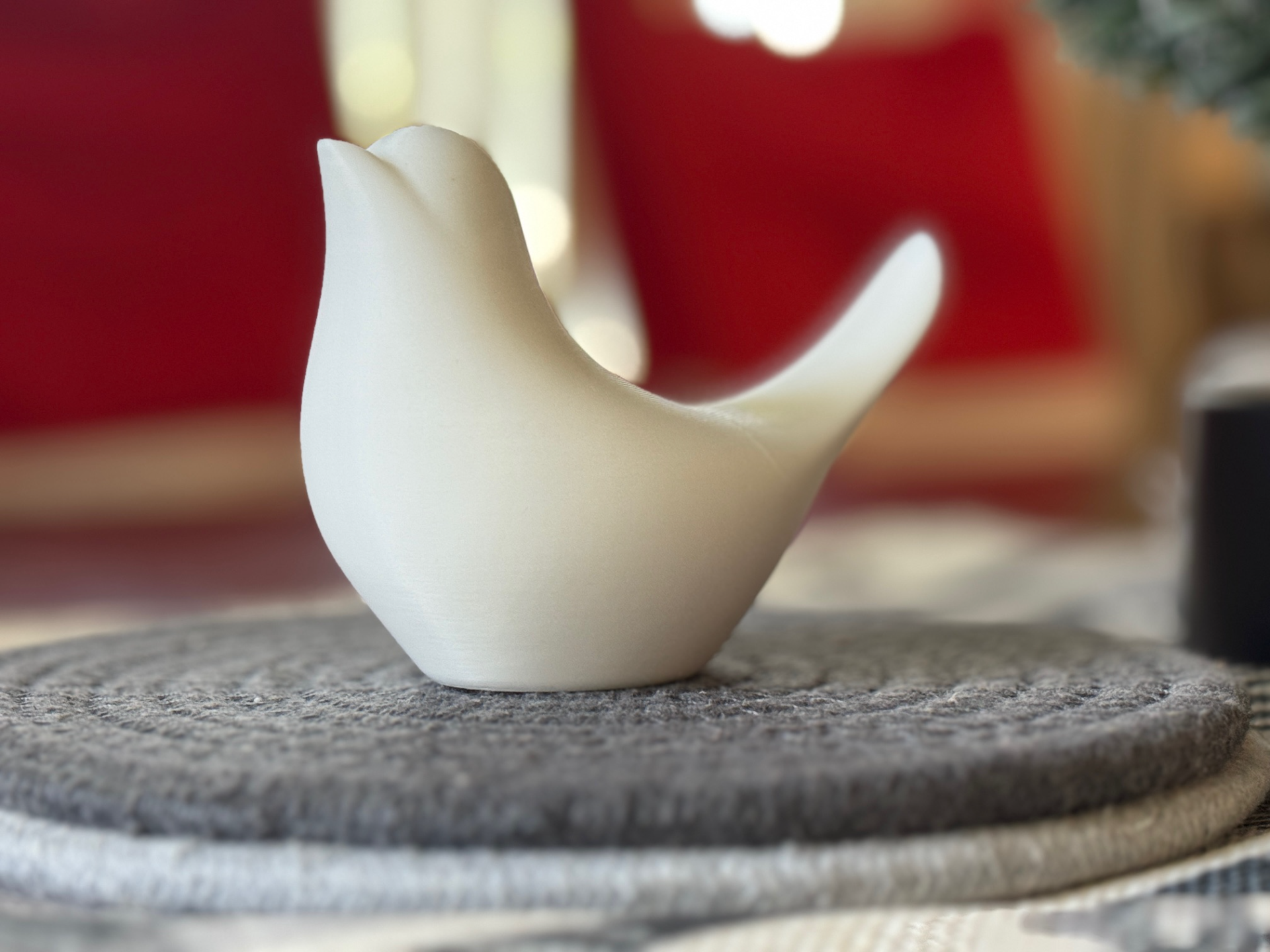 White Bird Abstract