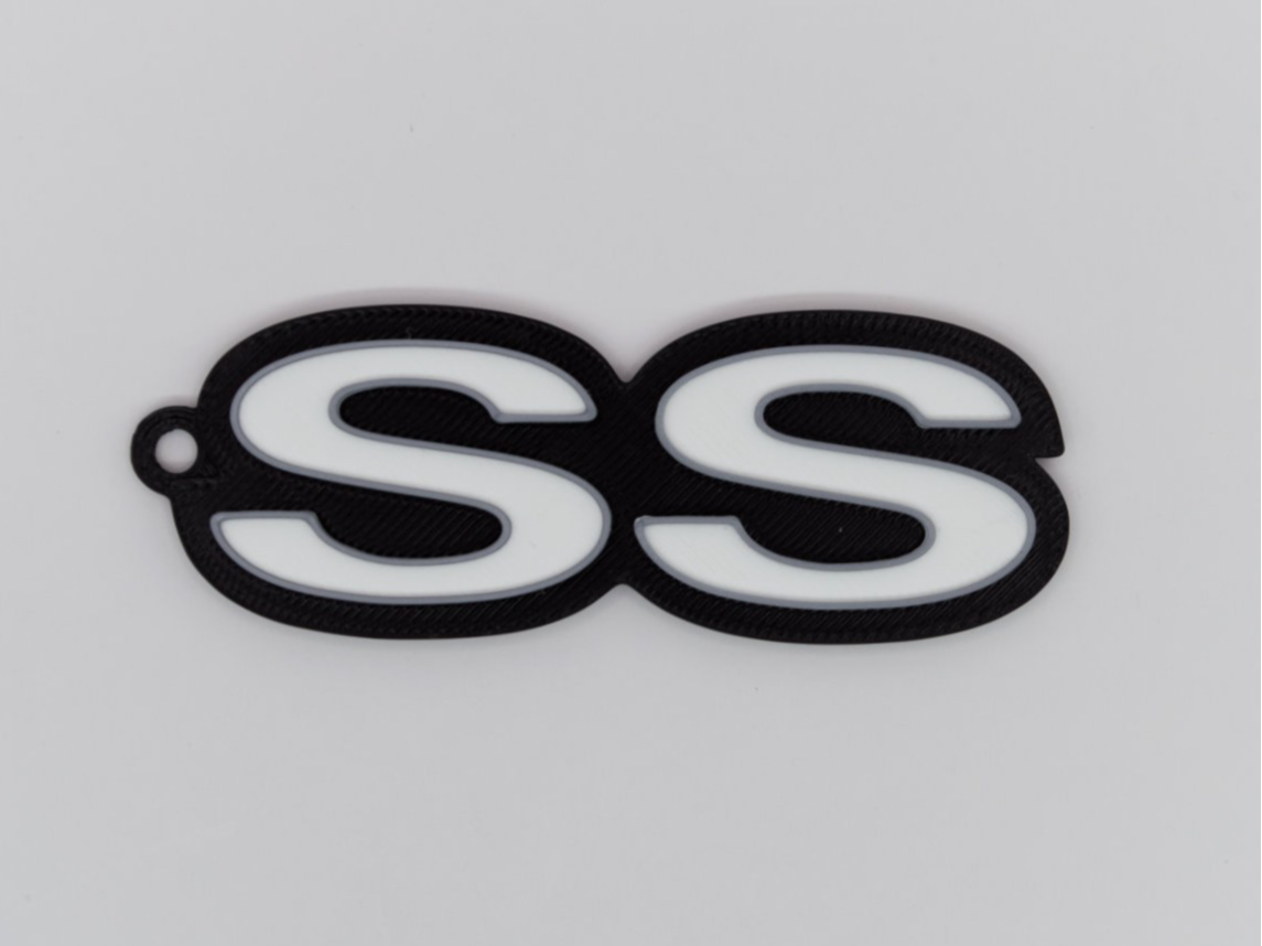 Chevrolet SS Emblem Keychain