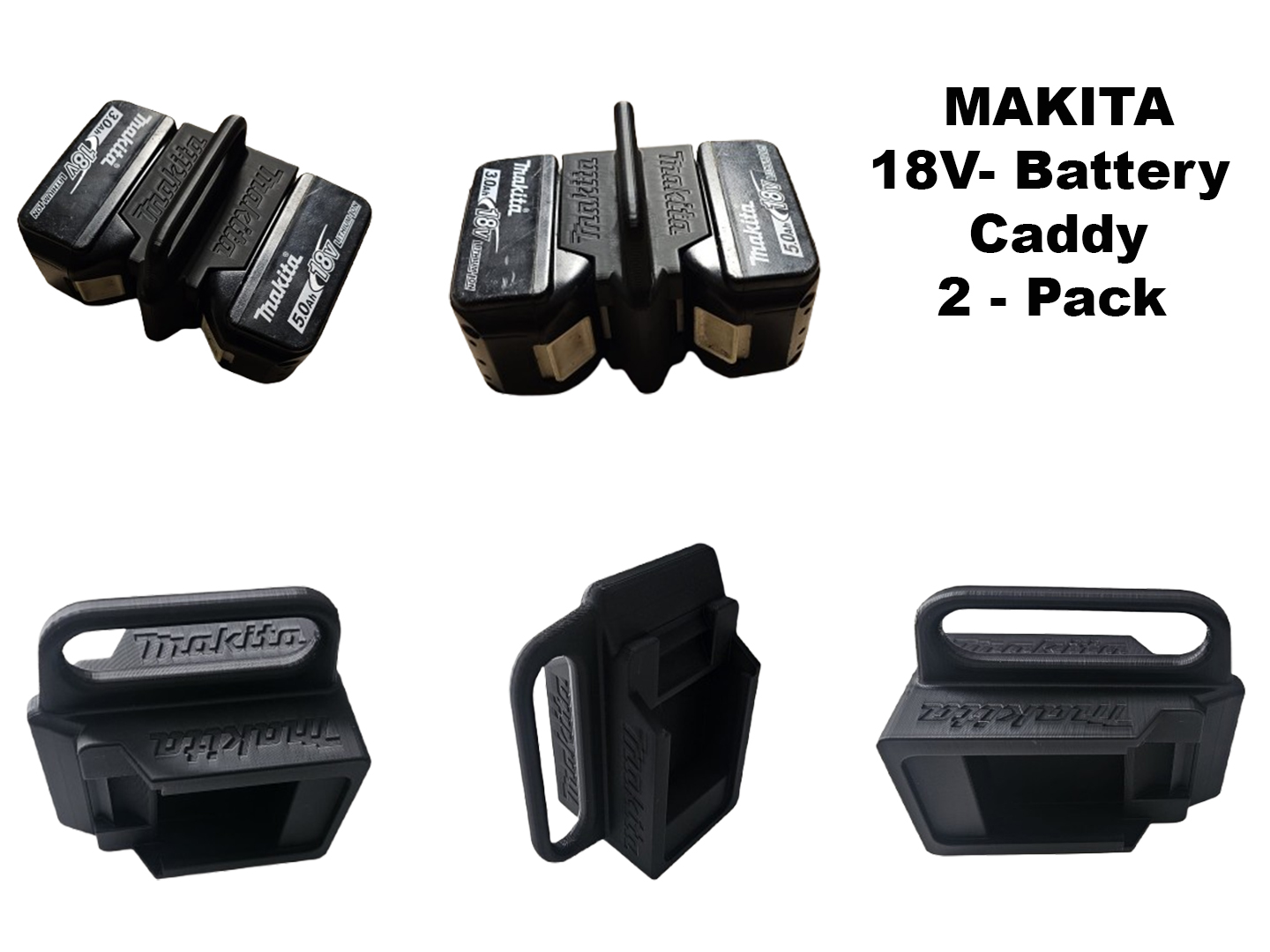MAKITA 18V Battery Caddy  2-Pack
