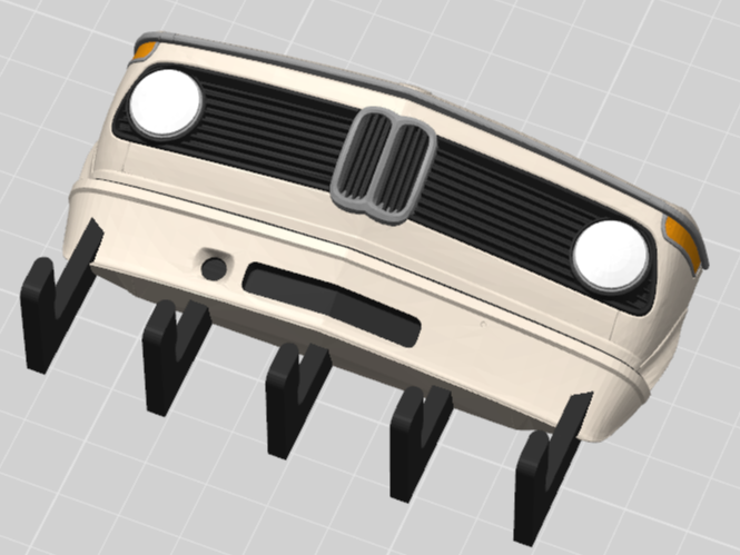 BMW E10 2002 Turbo Key Hanger/Silhouette/Decor.