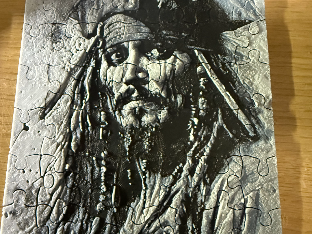 JIGSAW Captain Jack Sparrow 63 pieces