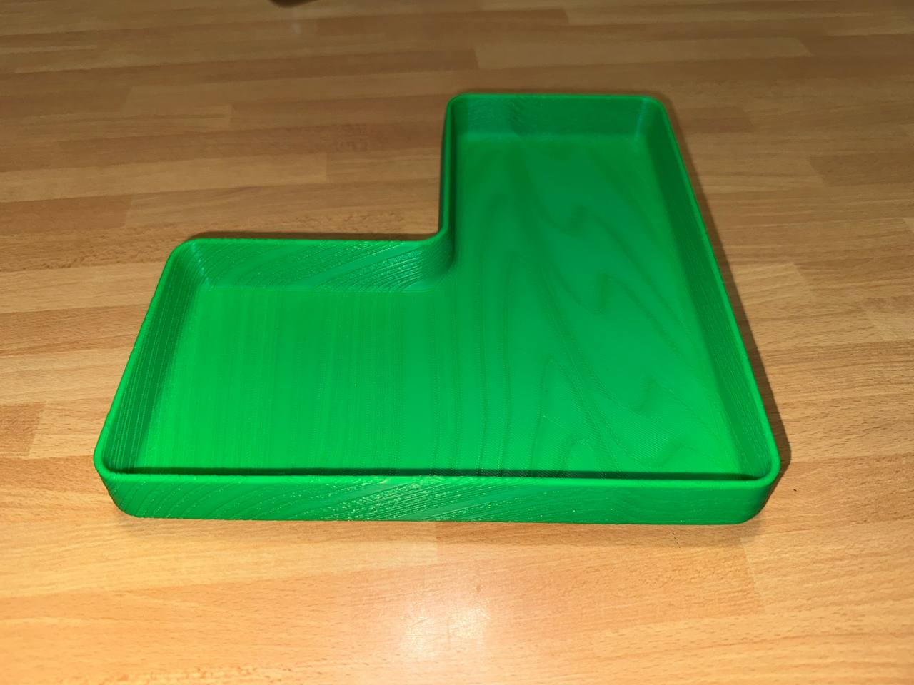 KeyTray Wood Effect L-Shape