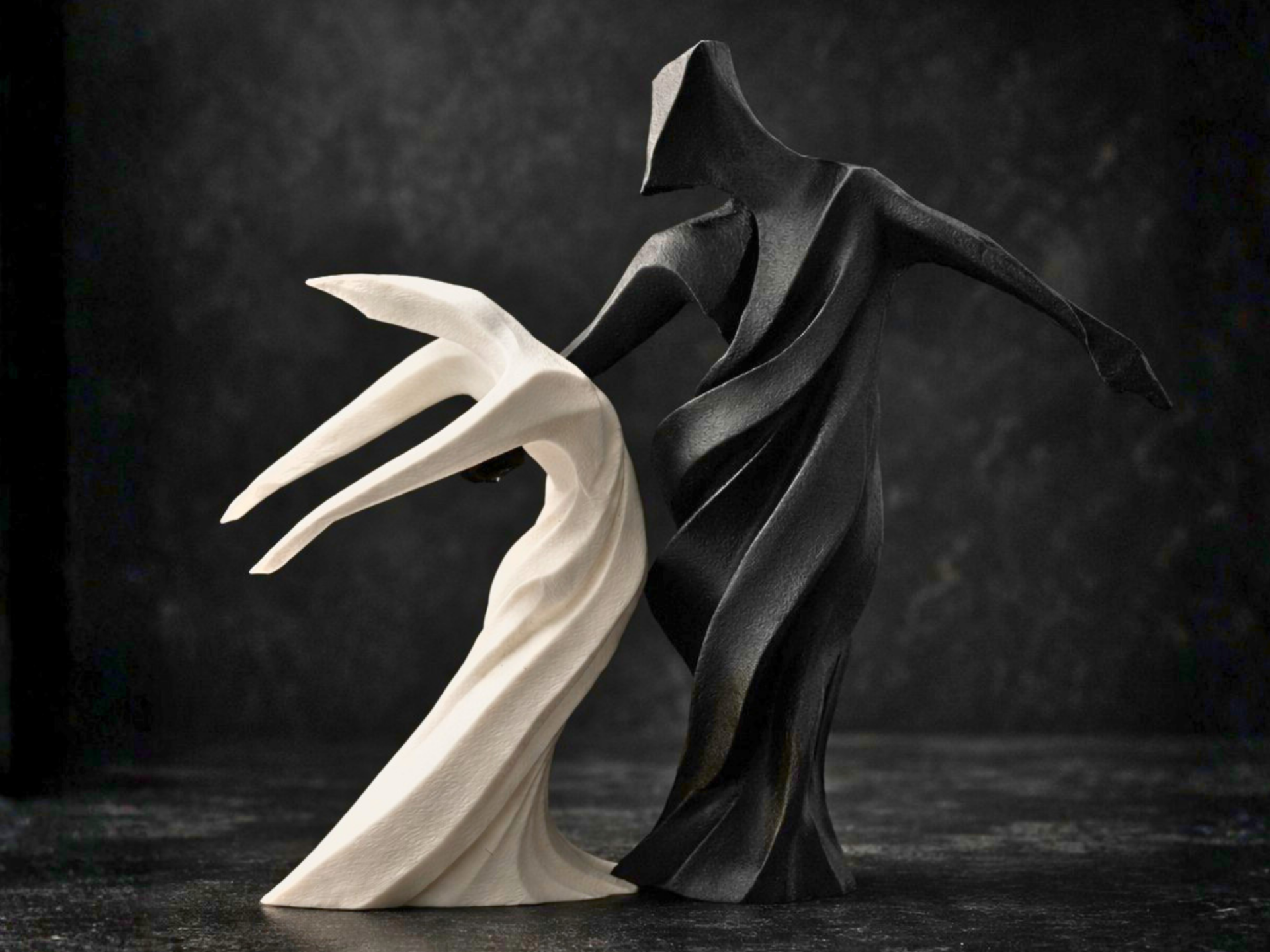 Harmony in Motion Dancing Couple