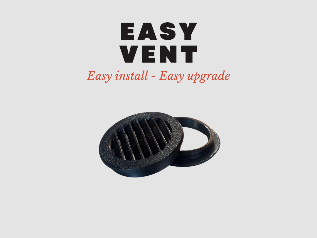 Easy ventilation cover