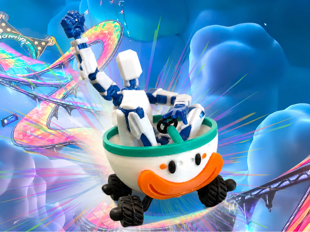 Bowser Junior Mario Kart for Dummy 13 (NO AMS!!)