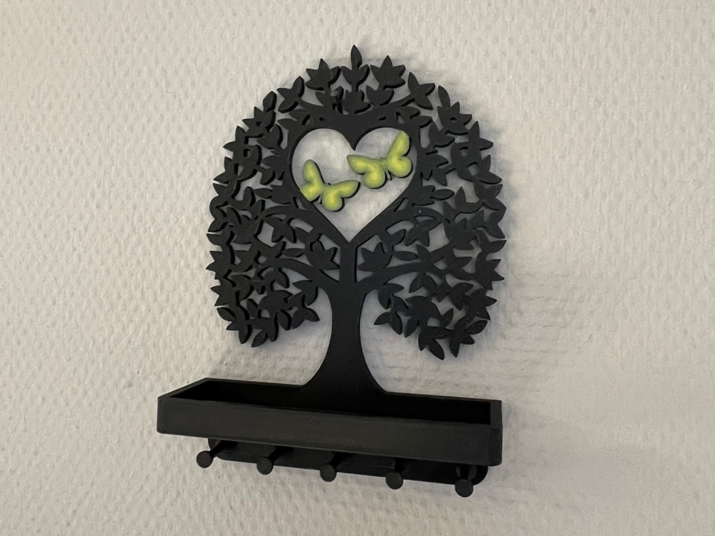 Necklace-Jewelery-Ring-Tree-Holder butterfly wall