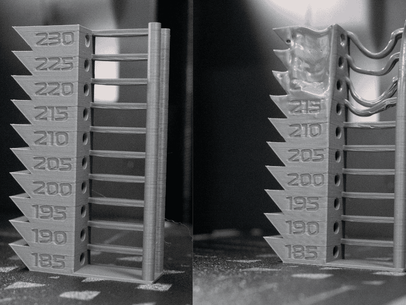 nozzle temperature test
