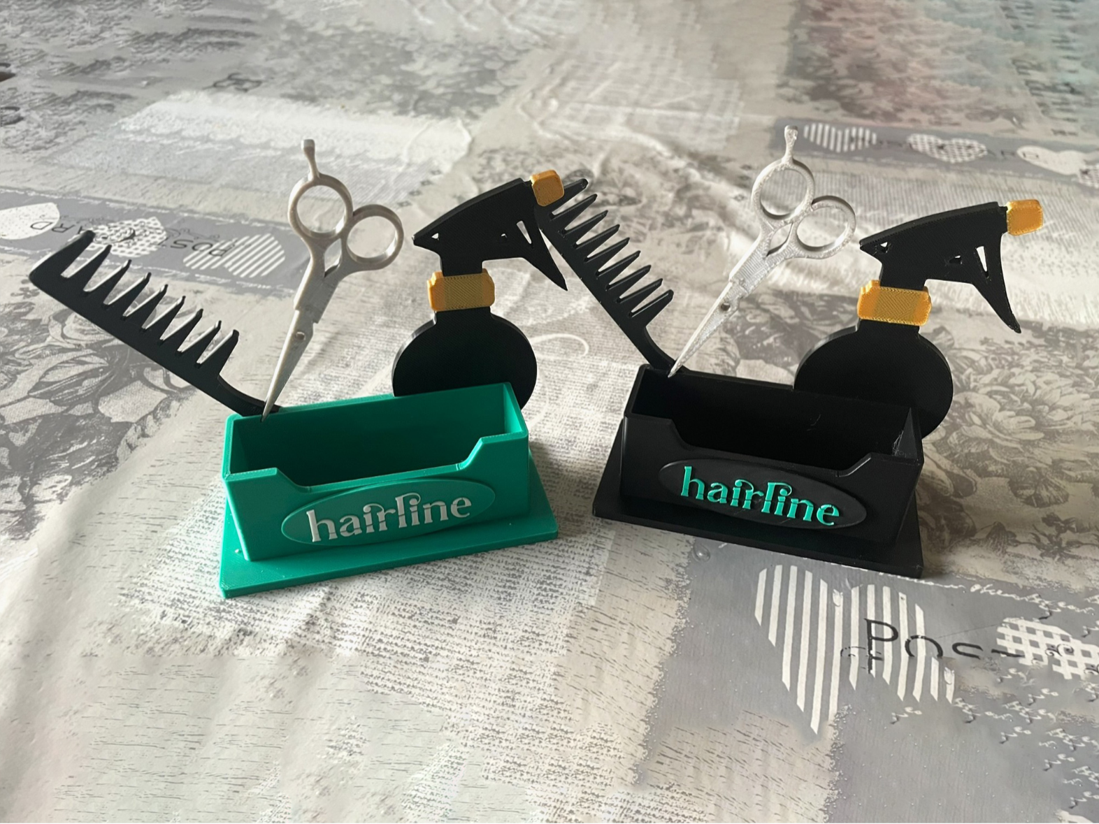 Hair Salon Business Card Holder