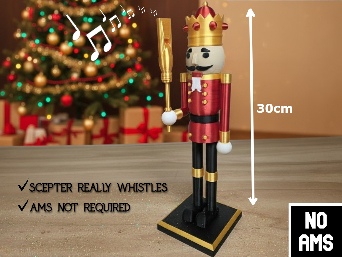 Whistling Nutcracker Scepter