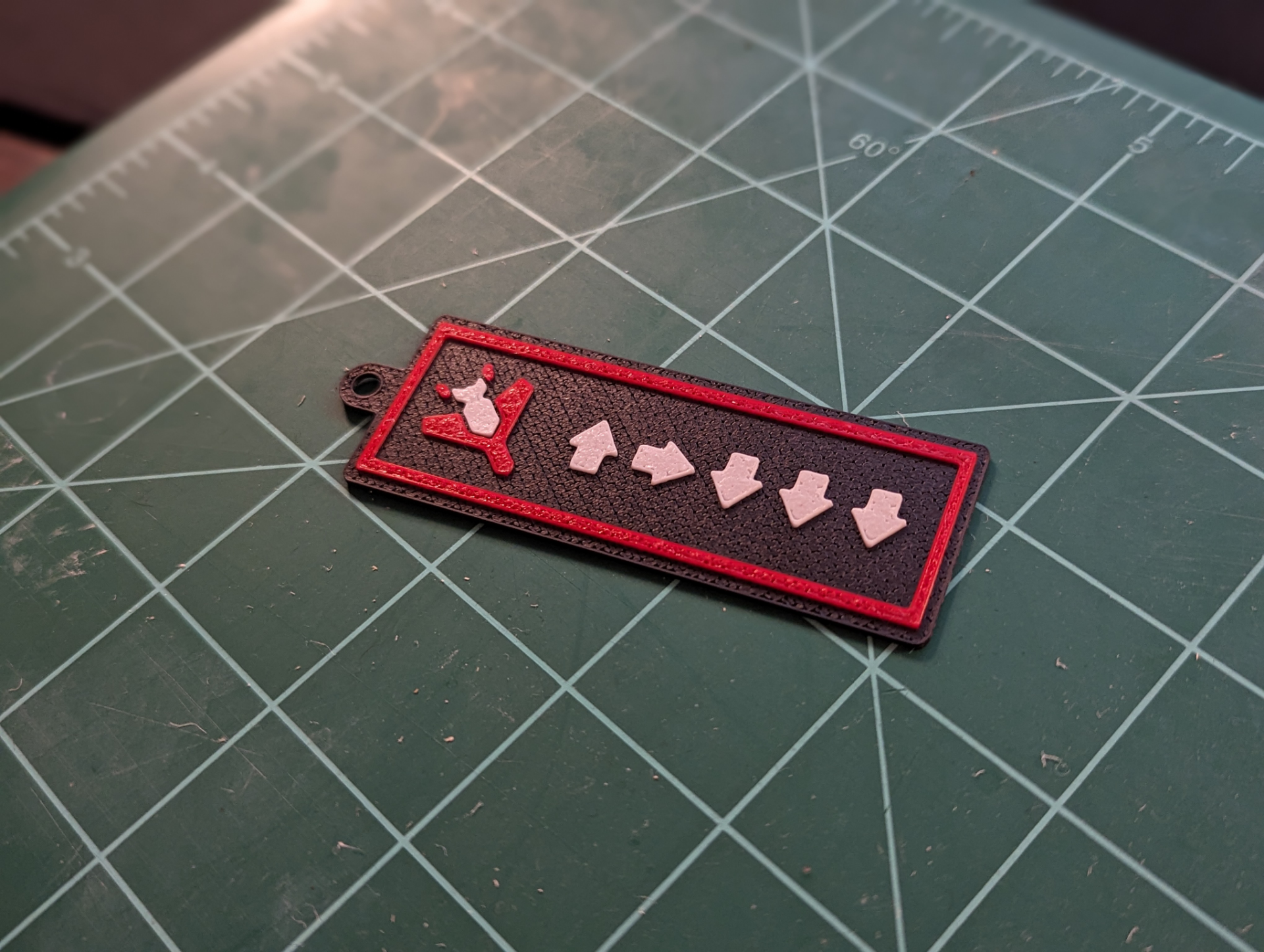 HELLDIVERS 2 Eagle 500kg Bomb Stratagem Keychain