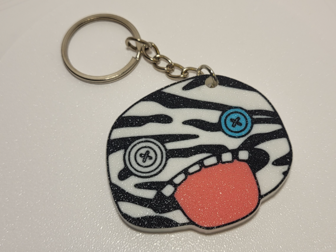 Fuggler "Zebra" Schlüsselanhänger