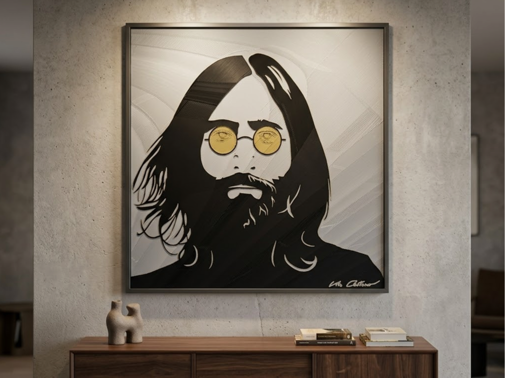 Chromatic Lennon - John Lennon Hueforge