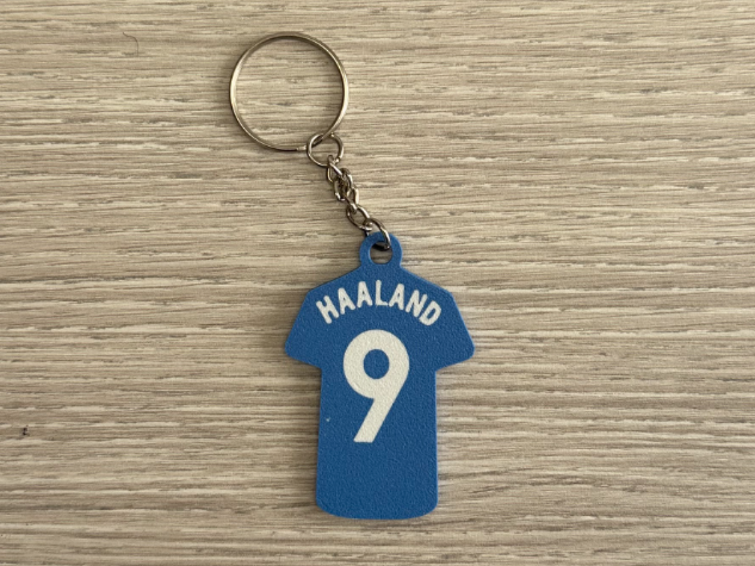 Erling Haaland Manchester City T-Shirt Keychain