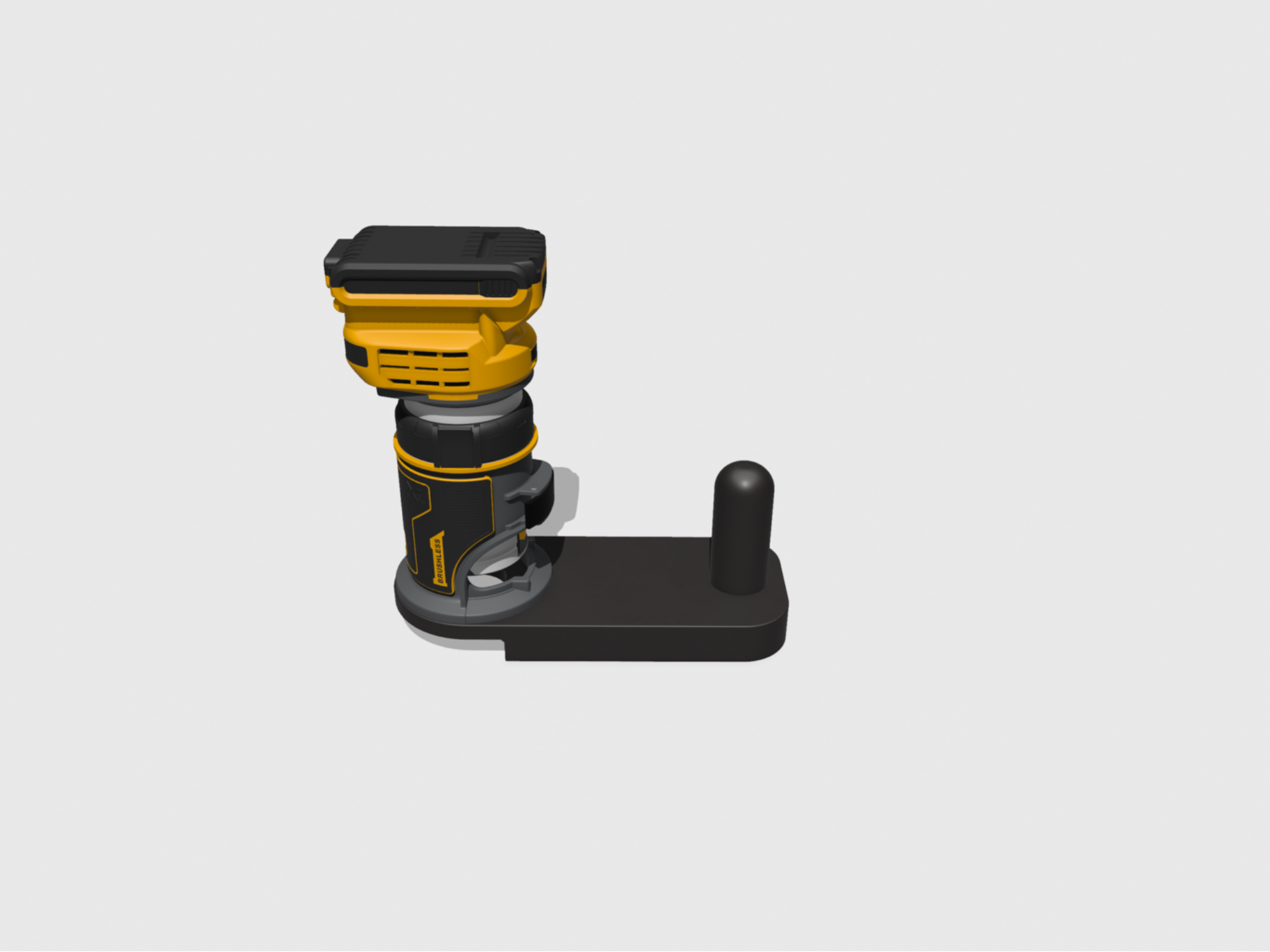 Dewalt router lipping planer base