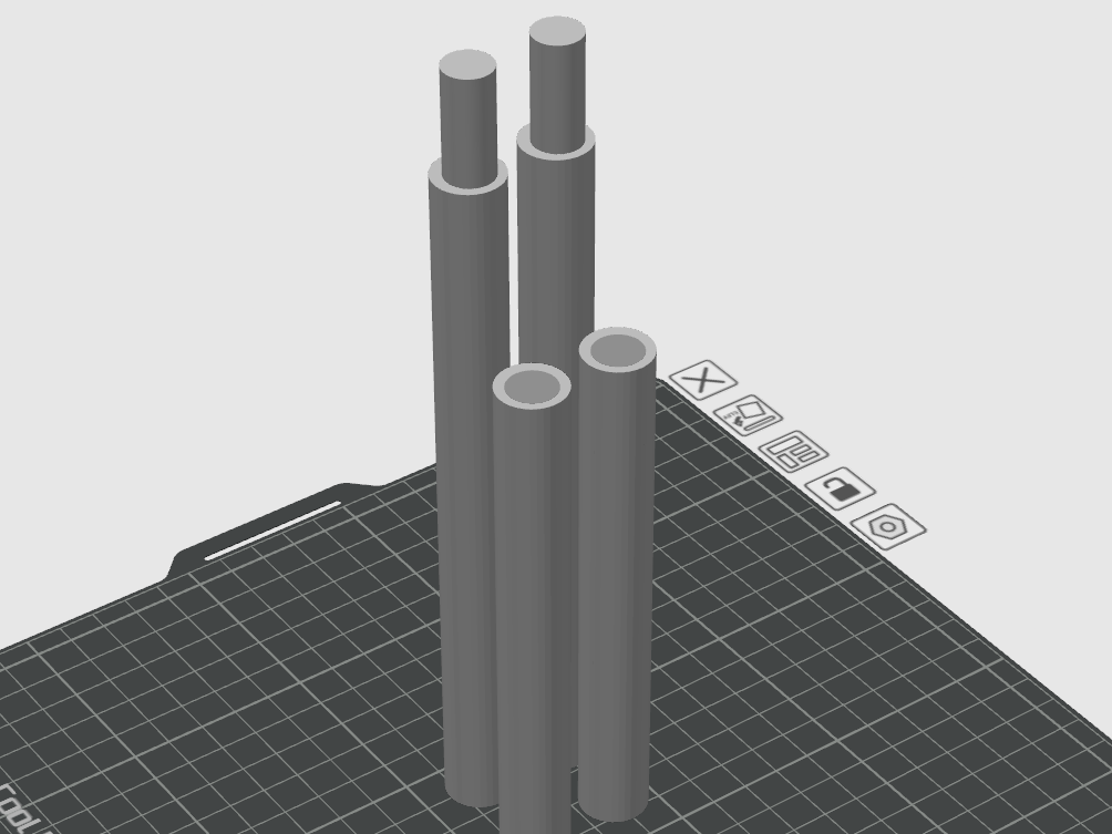 .5" EMT conduit x 12.75" - Solid
