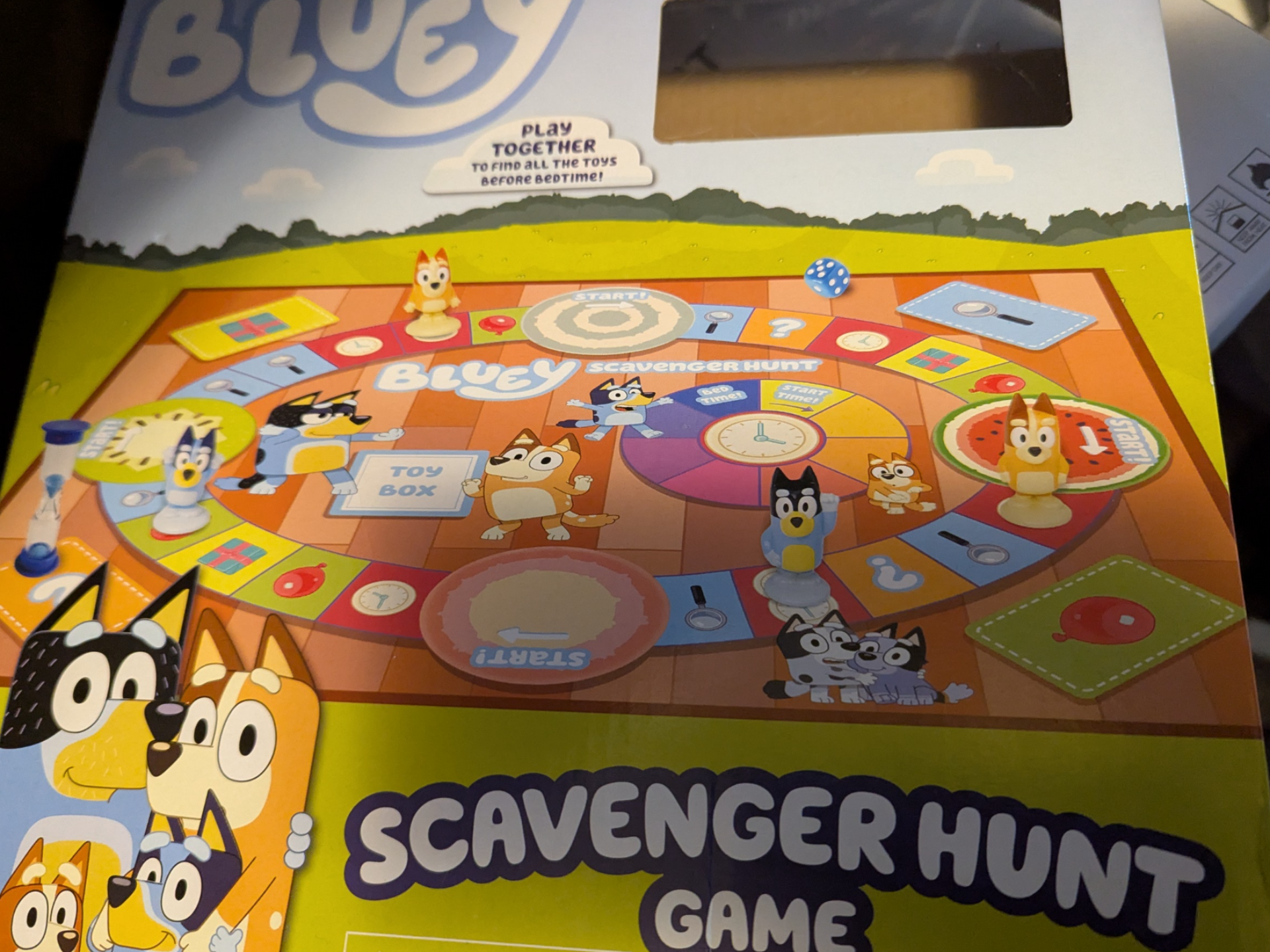 Bluey Scavenger Hunt Insert