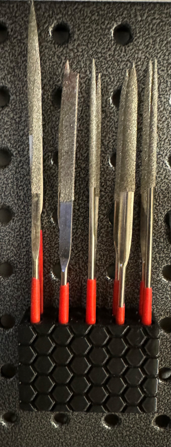 File Holder for PegBoard