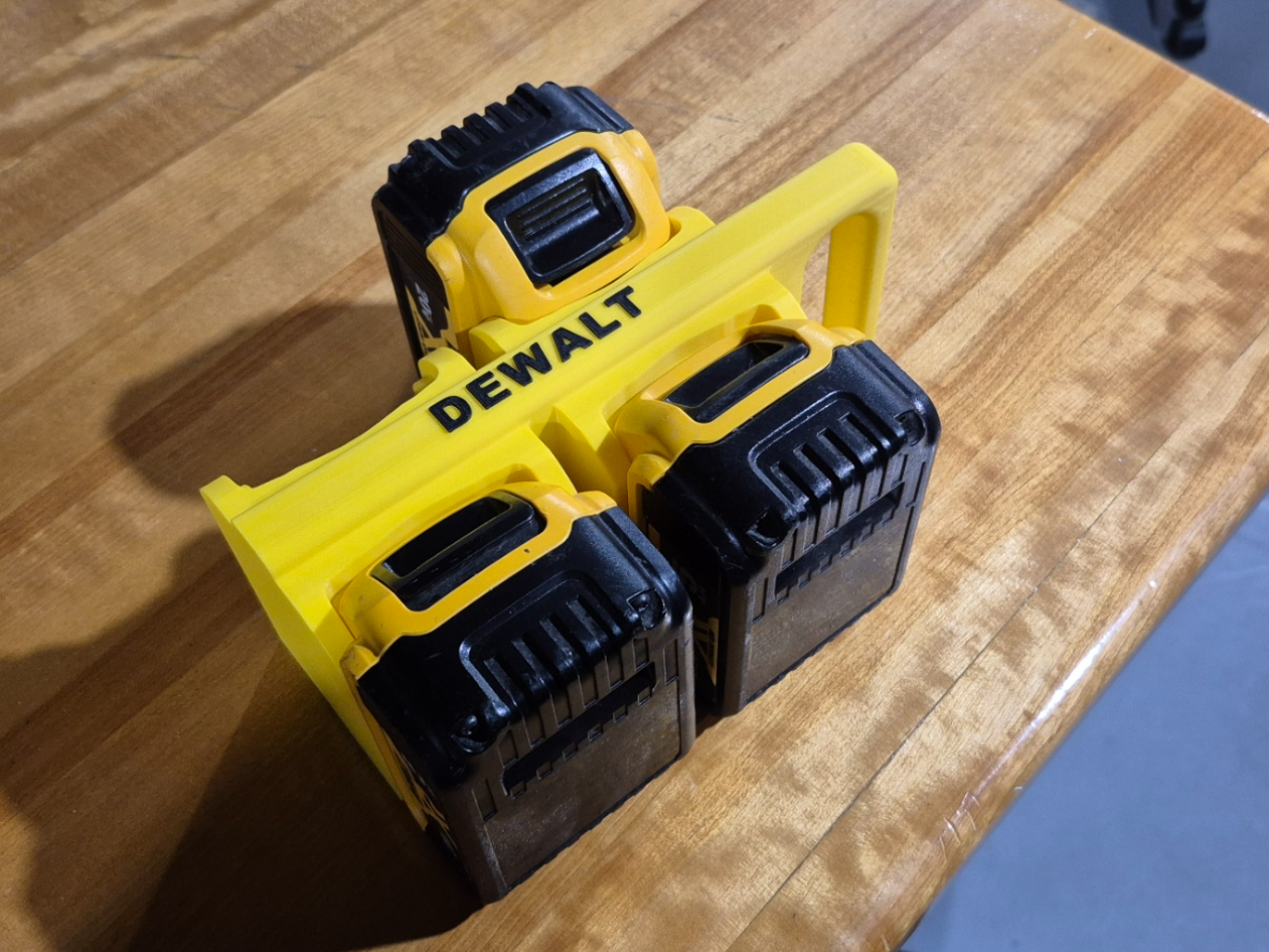 Dewalt 20 Volt Battery Caddy for 4