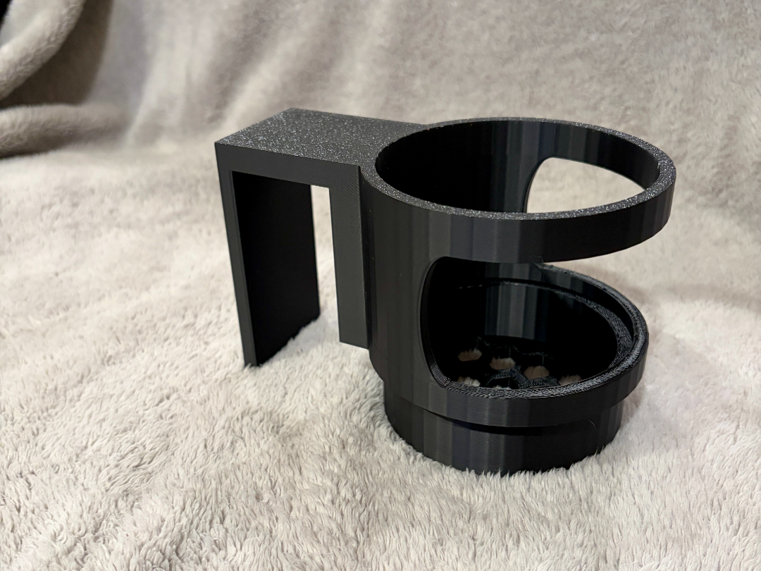 Water Bottle Holder - Solid, Tough, for 2x lumber