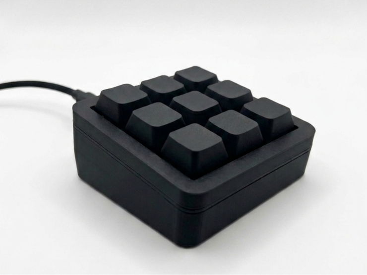 Macro Keypad (3x3) without keycaps