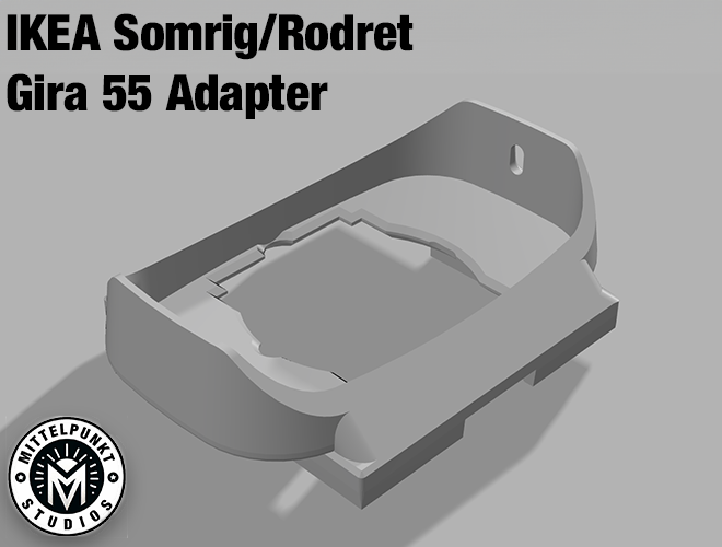 IKEA Somrig/Rodret Gira 55 Adapter