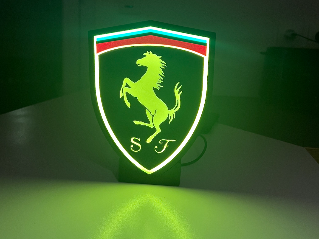 Ferrari Light Box Led Lamp lightbox