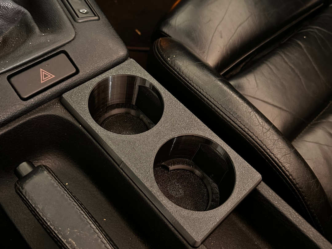 BMW E36 cupholder V2 Getränkehalter Aschenbecher