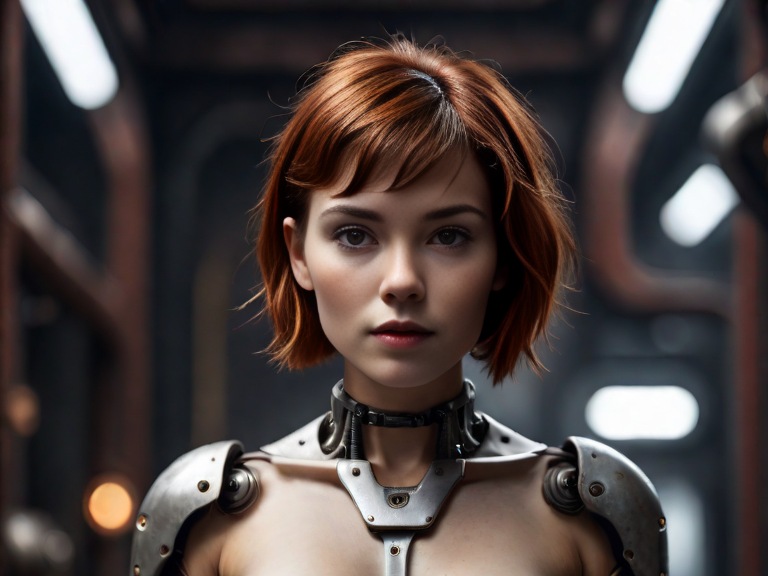 Cyborg Girl Naked
