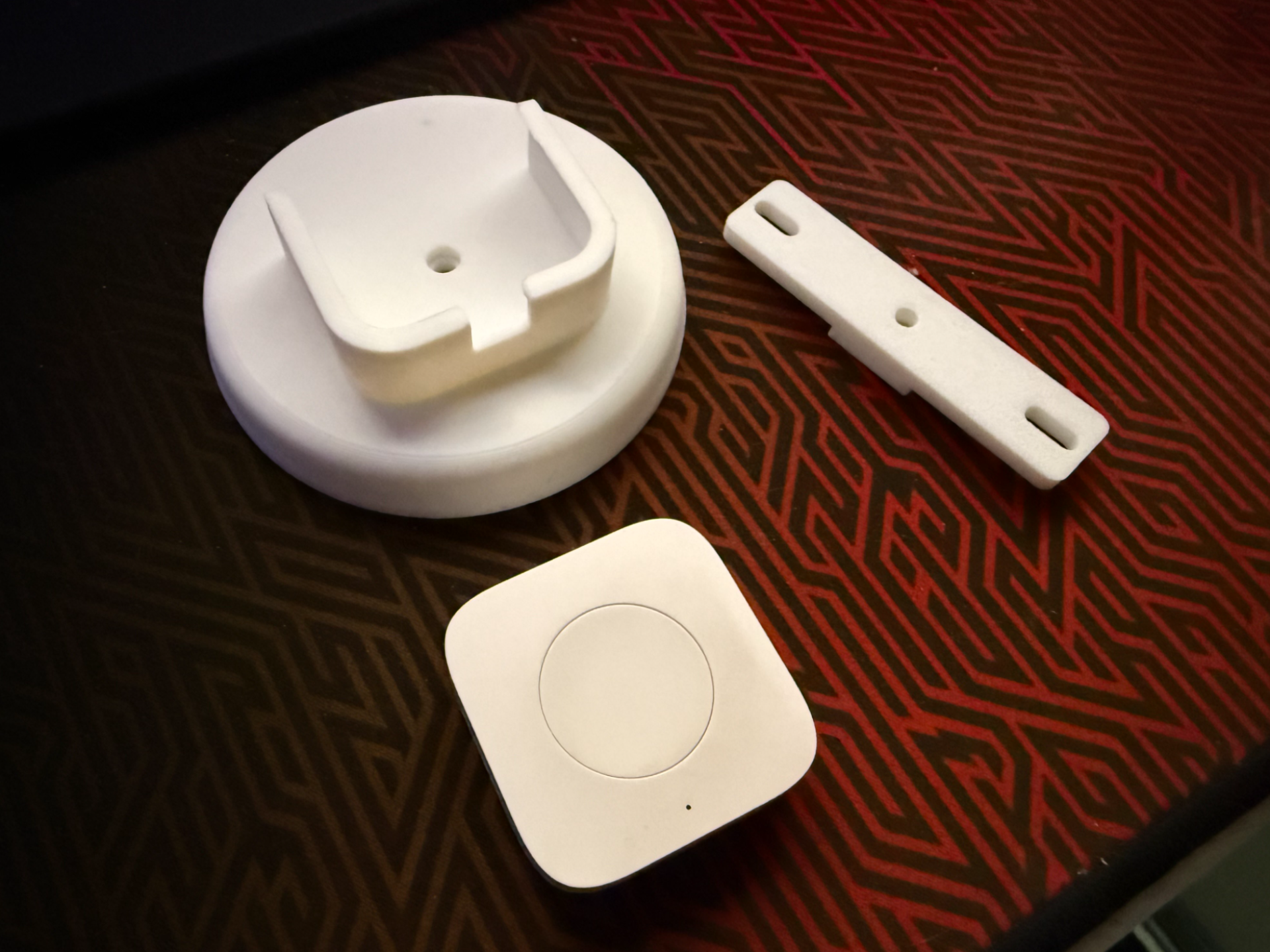 Electrical box adapter for Aqara wireless switch