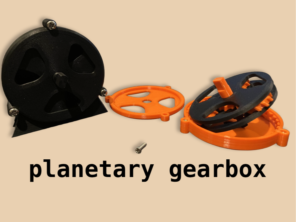 neat little planetary gearbox thing