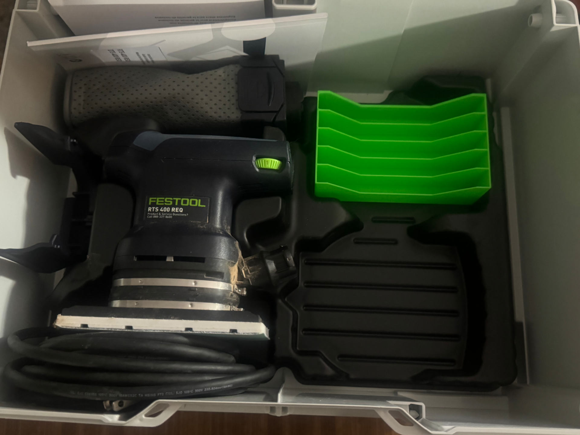 FESTOOL RTS400 PAPER HOLDER & PAPER ALIGNMENT TOOL