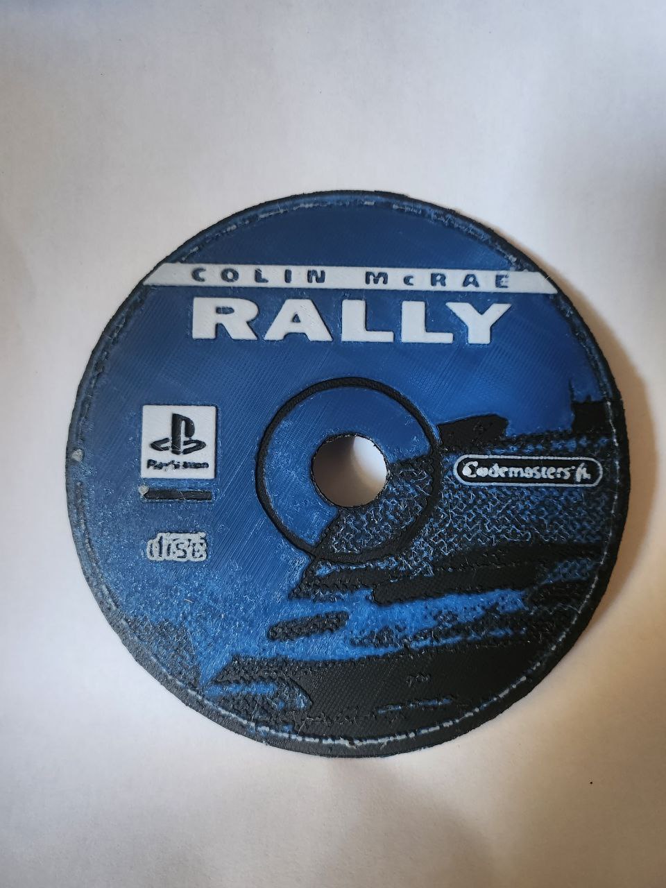 Colin McRae Rally - PS1 Disk - HueForge