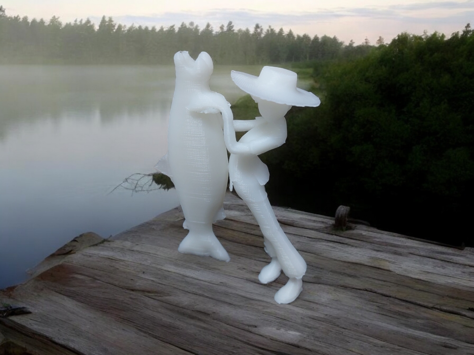 Sampei the fisher