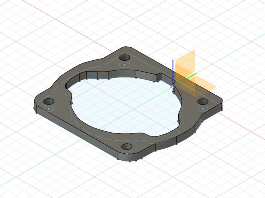 Cylinder gasket for a 42,7cm3 engine