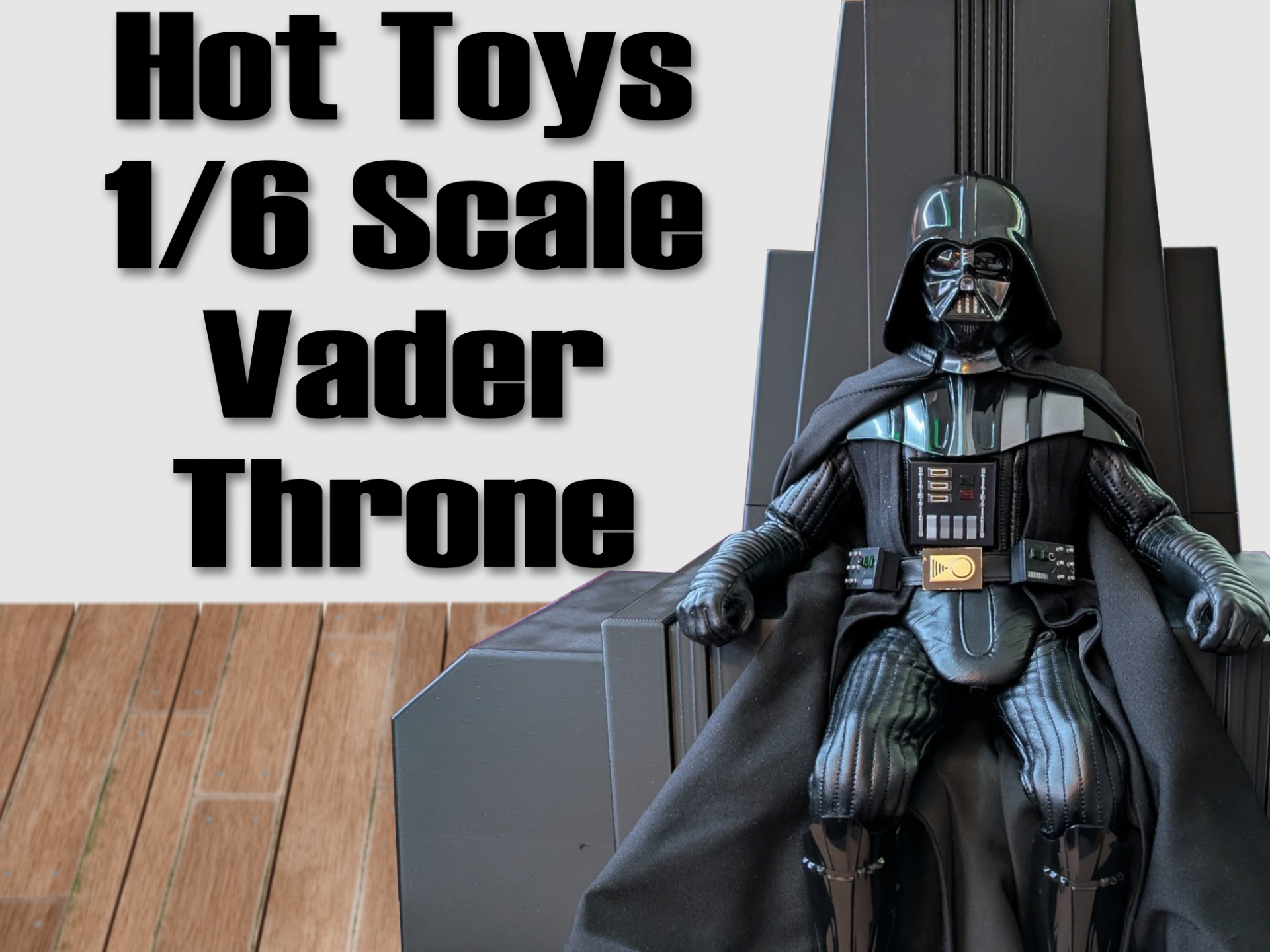 1:6 / 1:12 Darth Vader Throne (Hot Toys, Bl. Ser.)