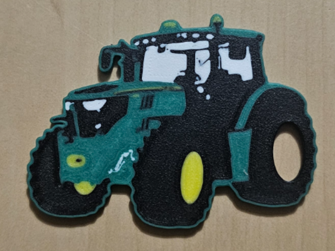 John Deere 6130R Schlüsselanhänger
