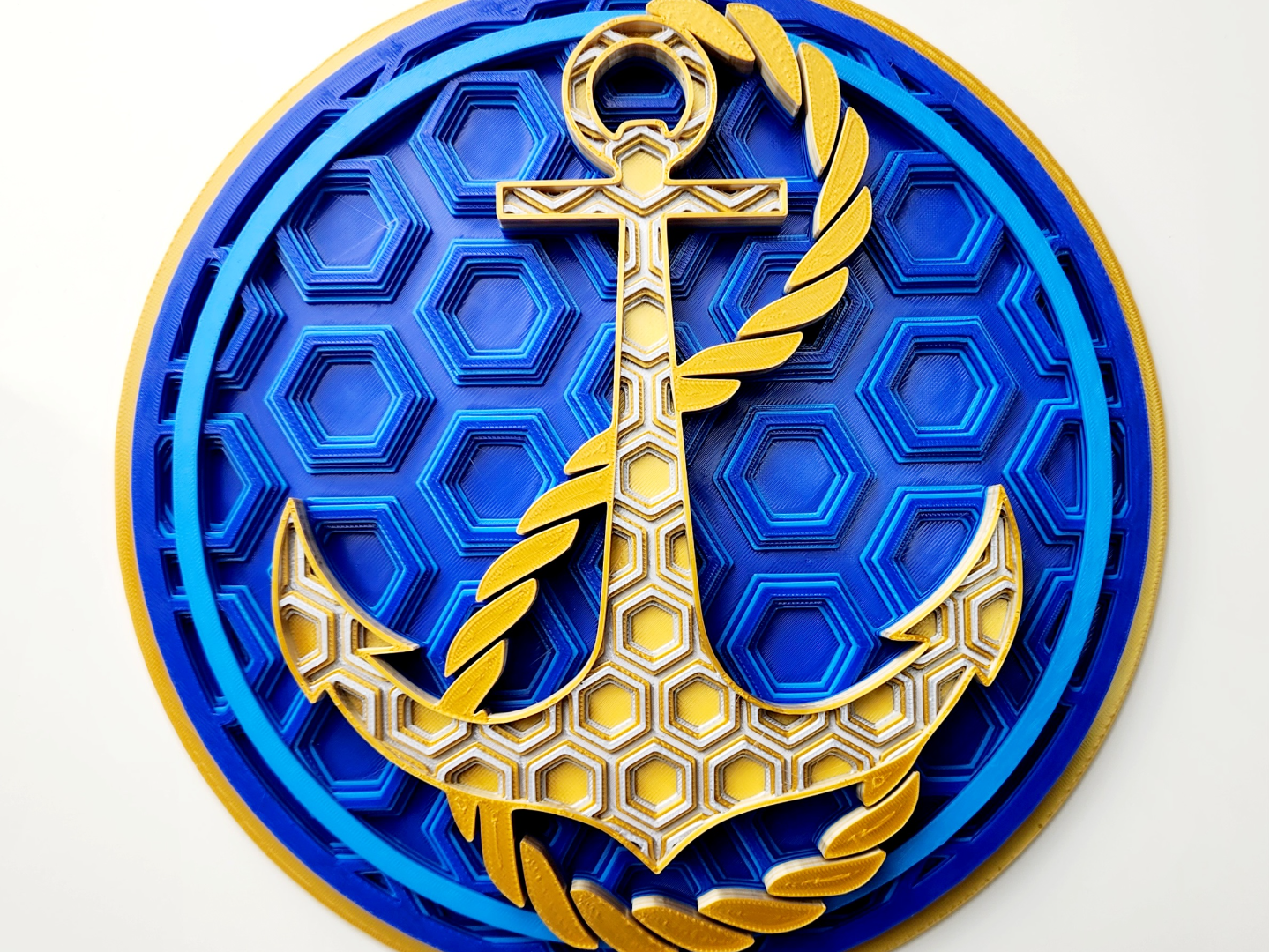 US Navy Tribute Dimensional Mosaic