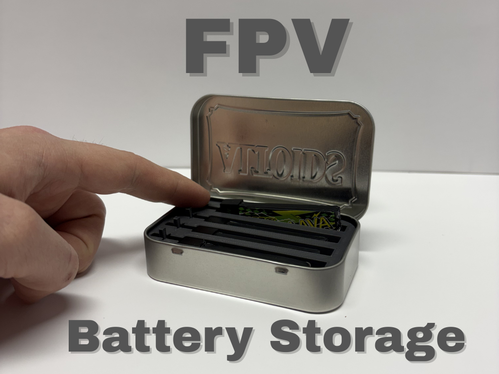 Altoid FPV Battery Storage (For Lava II 1s 480mah)