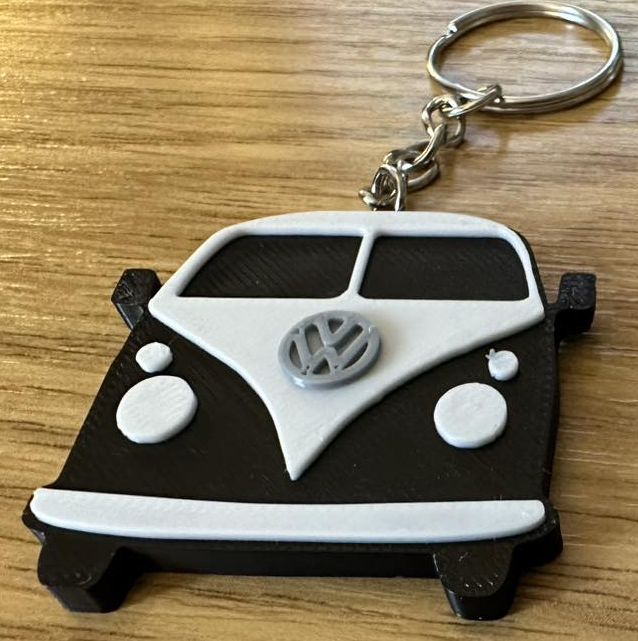 VW Camper Keyring