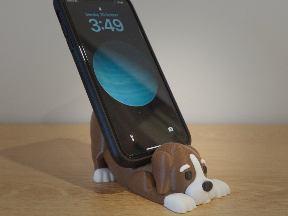 Downward Doggo Phone Stand