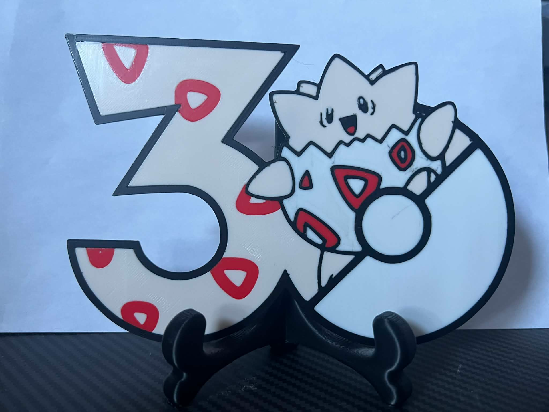 Pokémon 30th Anniversary Togepi Display